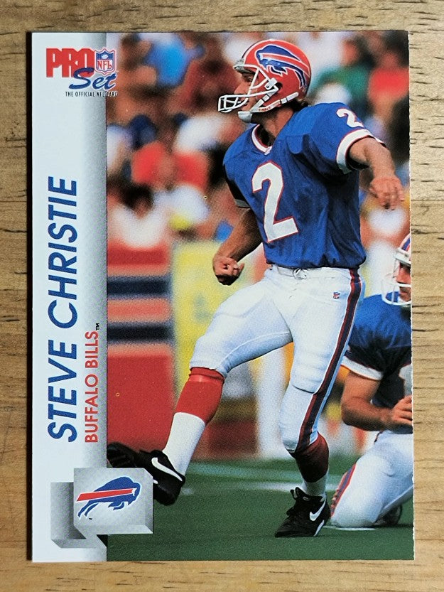 1992 Pro Set #437 Steve Christie