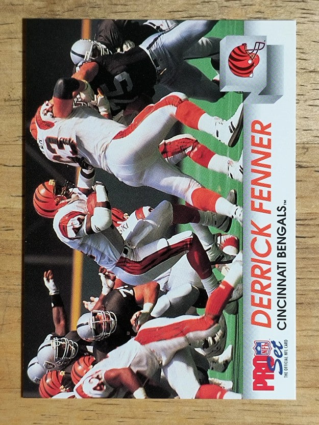 1992 Pro Set #457 Derrick Fenner
