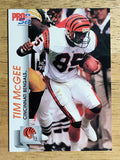 1992 Pro Set #460 Tim McGee