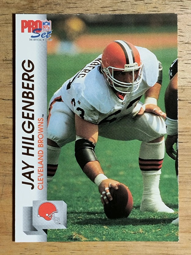 1992 Pro Set #465 Jay Hilgenberg