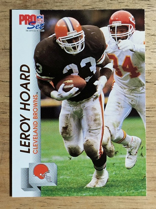 1992 Pro Set #466 Leroy Hoard