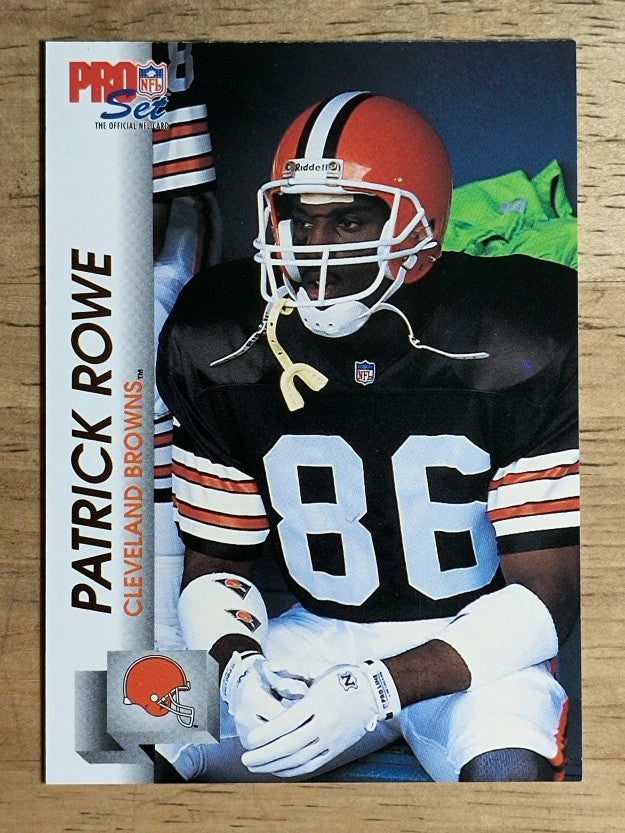 1992 Pro Set #470 Patrick Rowe RC