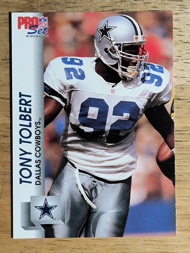 1992 Pro Set #481 Tony Tolbert