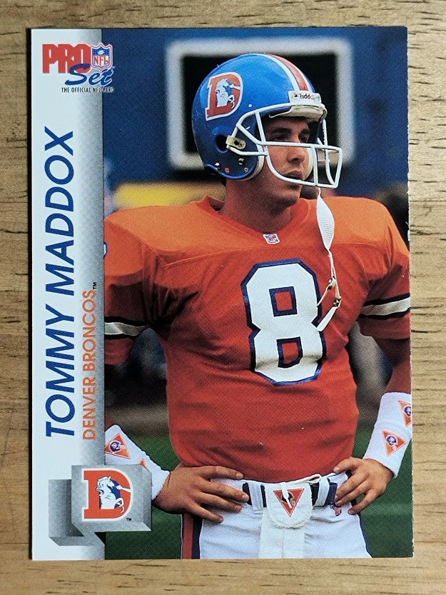 1992 Pro Set #486 Tommy Maddox RC (NM)