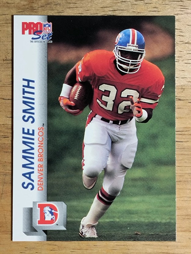 1992 Pro Set #489 Sammie Smith