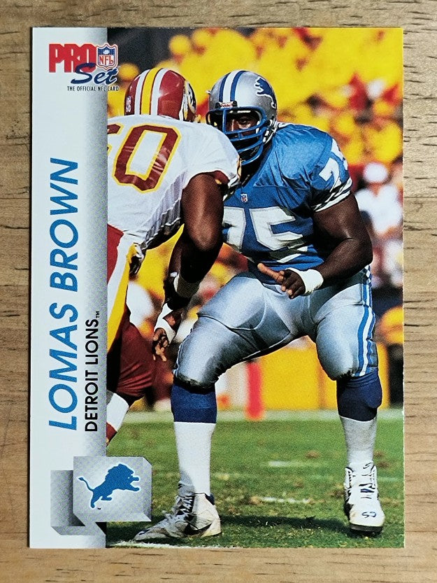 1992 Pro Set #491 Lomas Brown