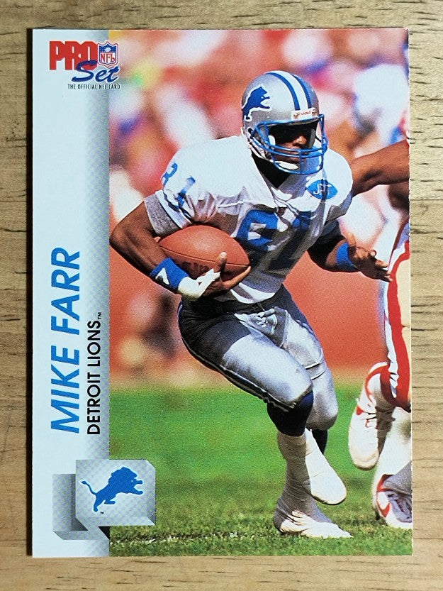1992 Pro Set #492 Mike Farr