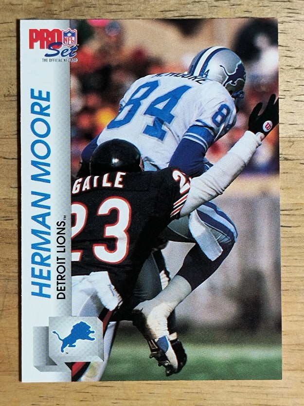 1992 Pro Set #495 Herman Moore
