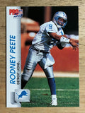 1992 Pro Set #496 Rodney Peete