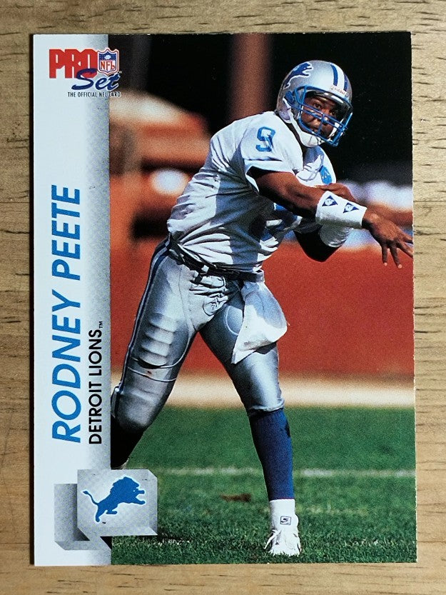 1992 Pro Set #496 Rodney Peete