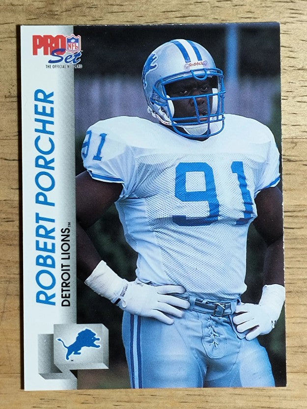 1992 Pro Set #497 Robert Porcher RC