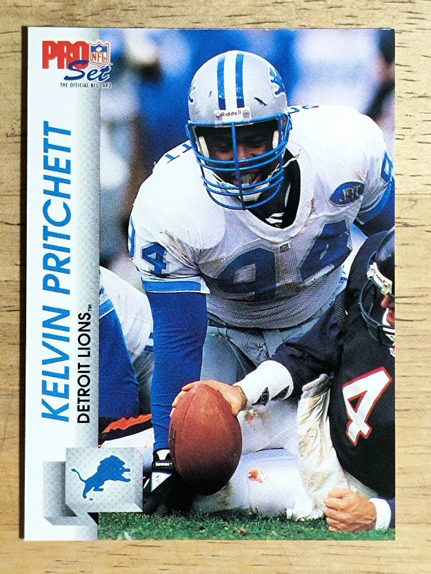 1992 Pro Set #498 Kelvin Pritchett