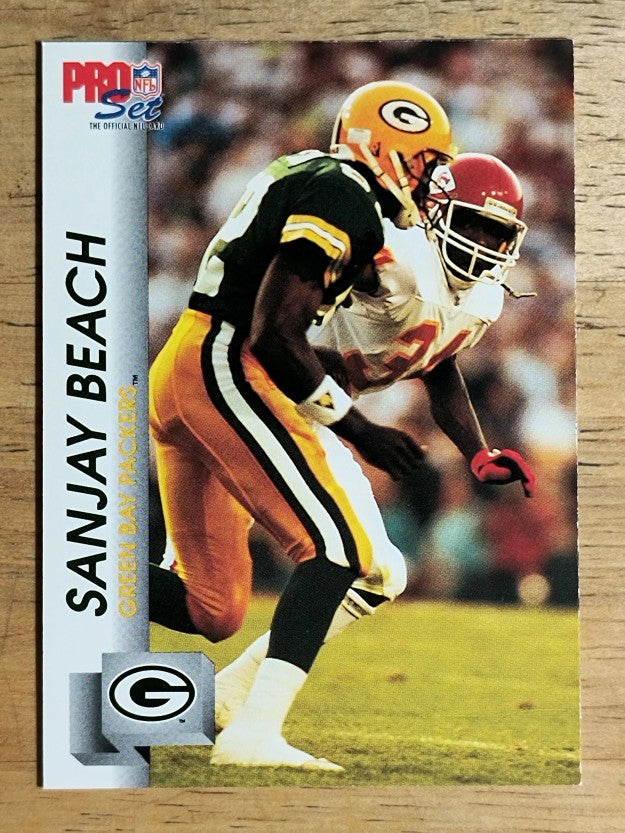 1992 Pro Set #500 Sanjay Beach RC