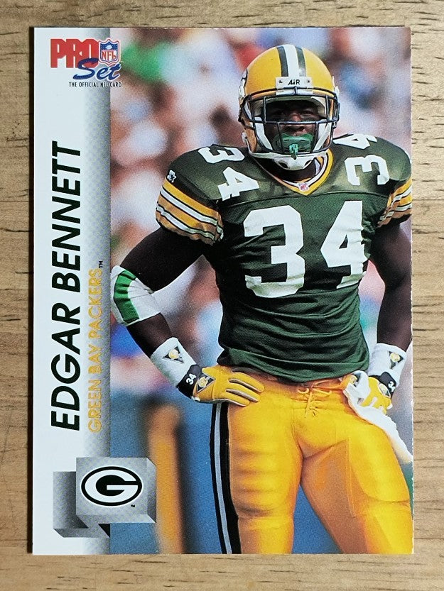 1992 Pro Set #501 Edgar Bennett RC
