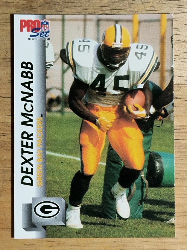 1992 Pro Set #507 Dexter McNabb RC