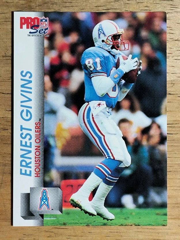 1992 Pro Set #510 Ernest Givins