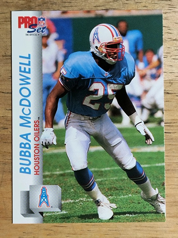 1992 Pro Set #514 Bubba McDowell