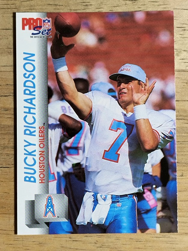 1992 Pro Set #515 Bucky Richardson RC