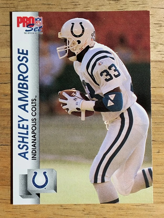 1992 Pro Set #519 Ashley Ambrose RC