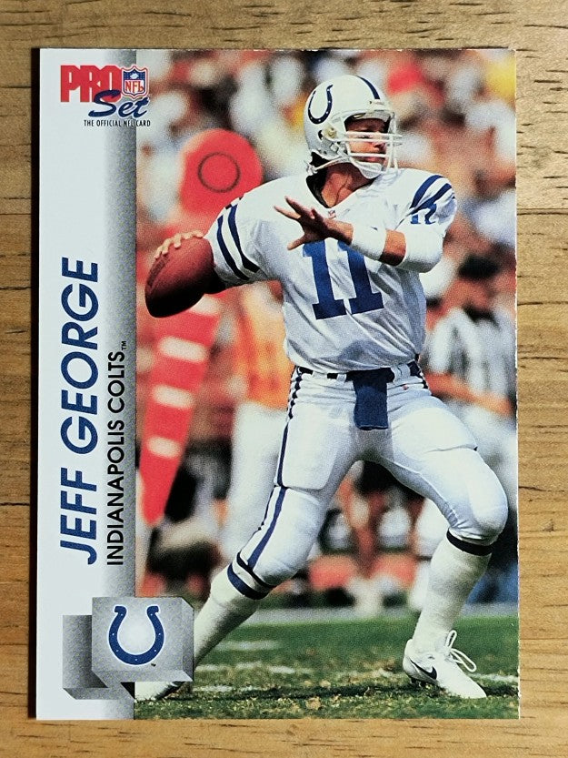 1992 Pro Set #524 Jeff George