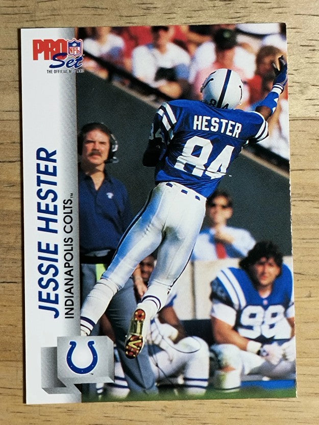 1992 Pro Set #525 Jessie Hester