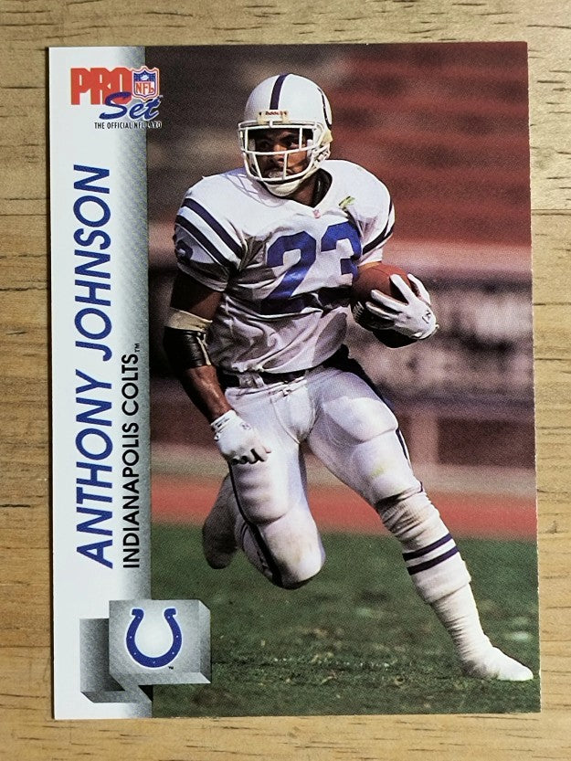 1992 Pro Set #526 Anthony Johnson
