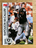 1992 Pro Set #541 Napoleon McCallum