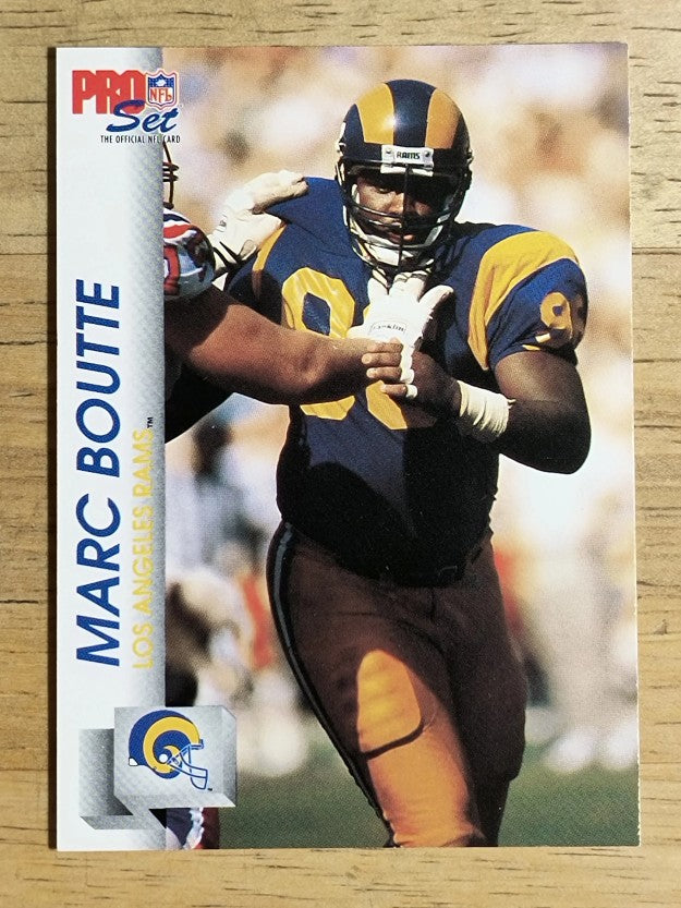 1992 Pro Set #545 Marc Boutte RC