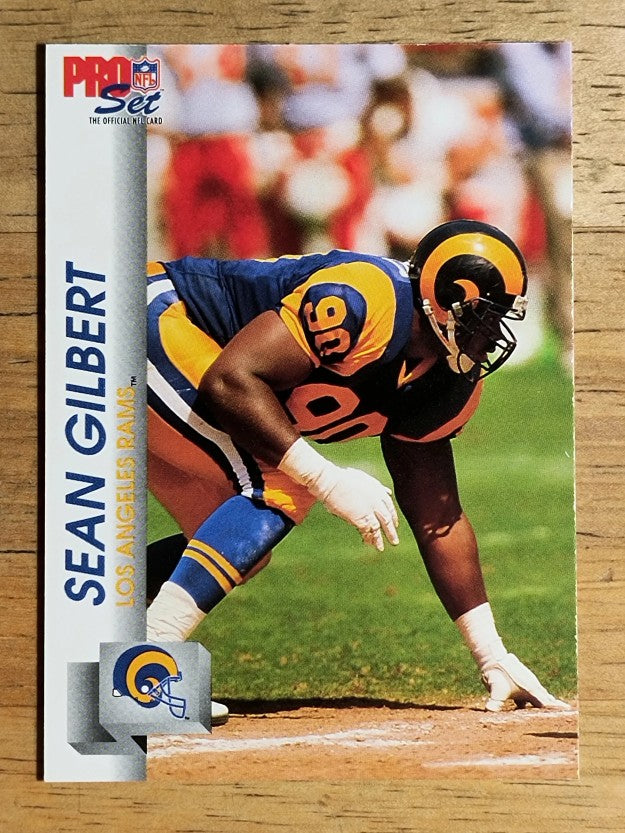 1992 Pro Set #549 Sean Gilbert RC