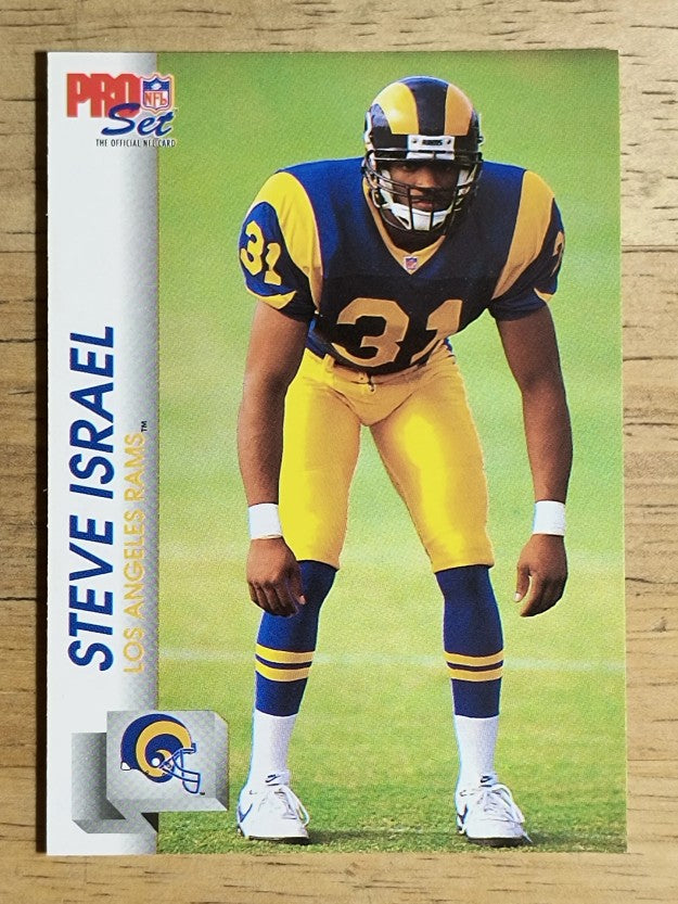 1992 Pro Set #550 Steve Israel RC