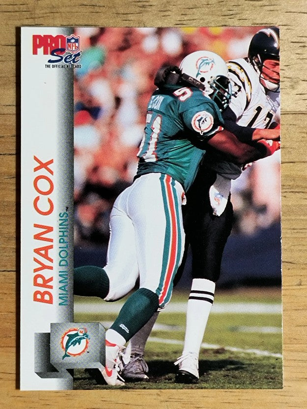 1992 Pro Set #557 Bryan Cox