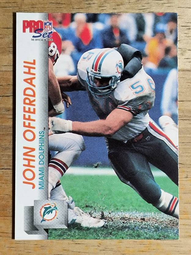 1992 Pro Set #560 John Offerdahl