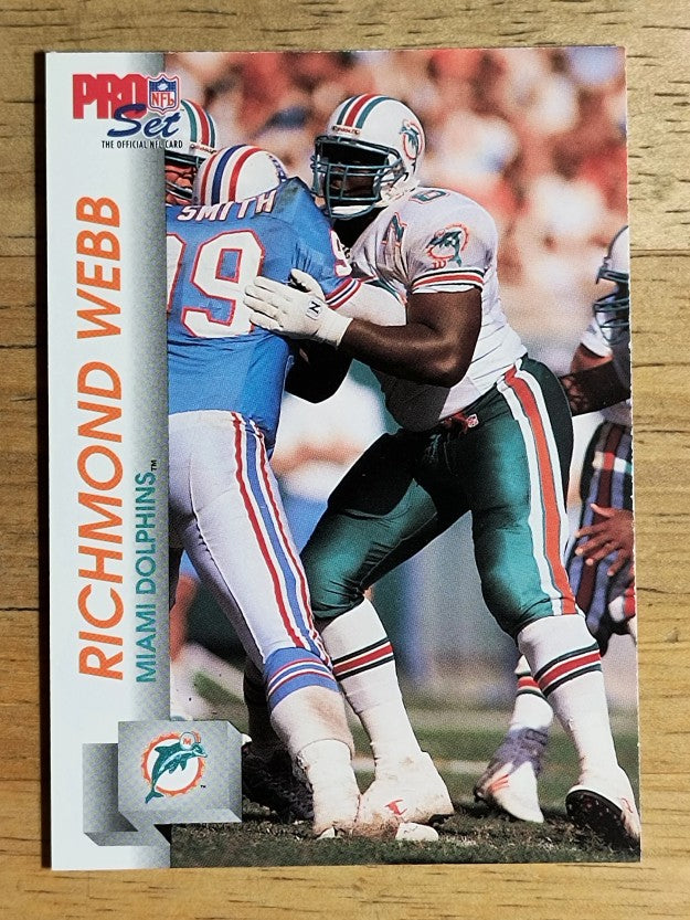 1992 Pro Set #562 Richmond Webb