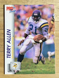 1992 Pro Set #563 Terry Allen