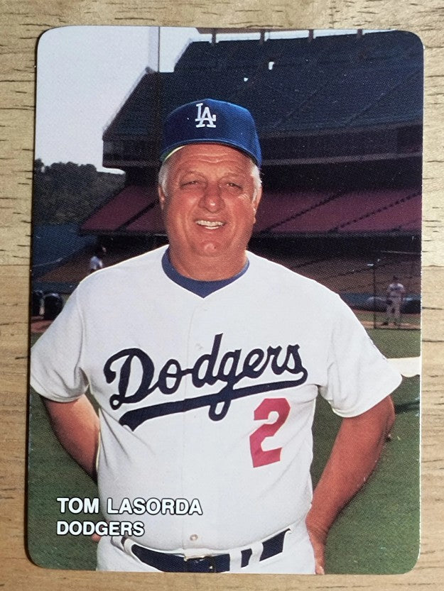 1987 Dodgers Mother's #1 Tom Lasorda MG
