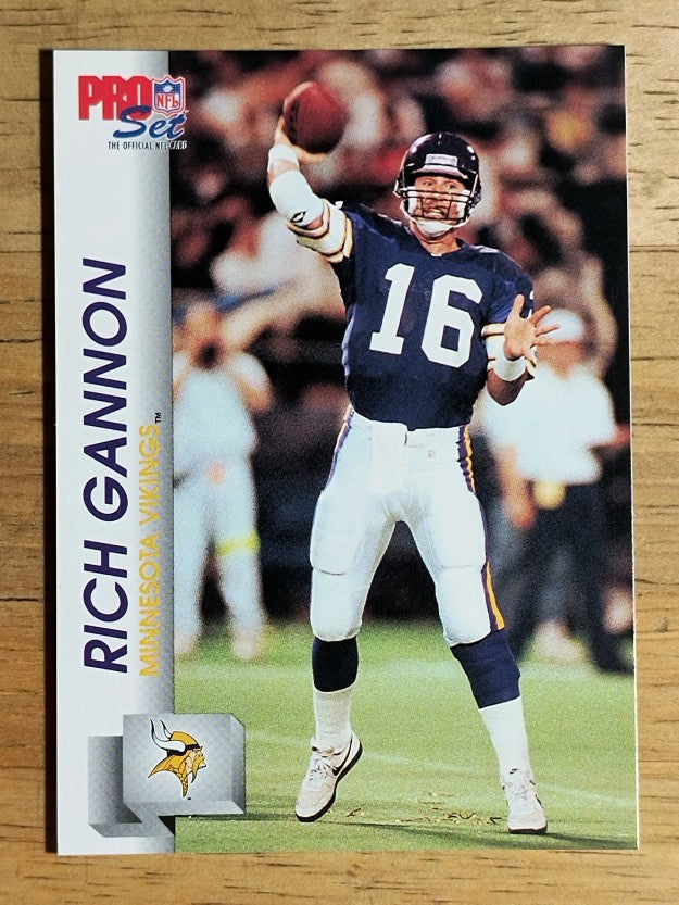 1992 Pro Set #566 Rich Gannon