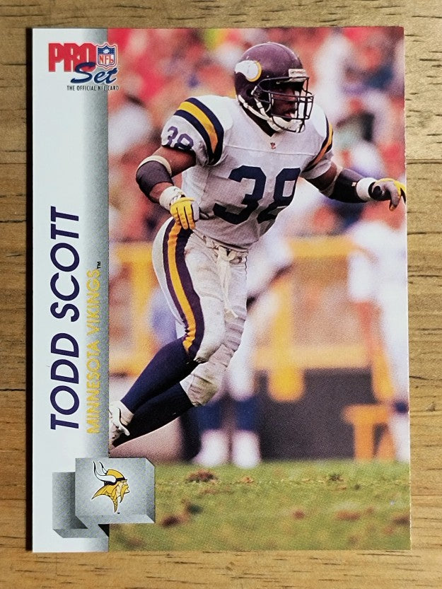 1992 Pro Set #570 Todd Scott
