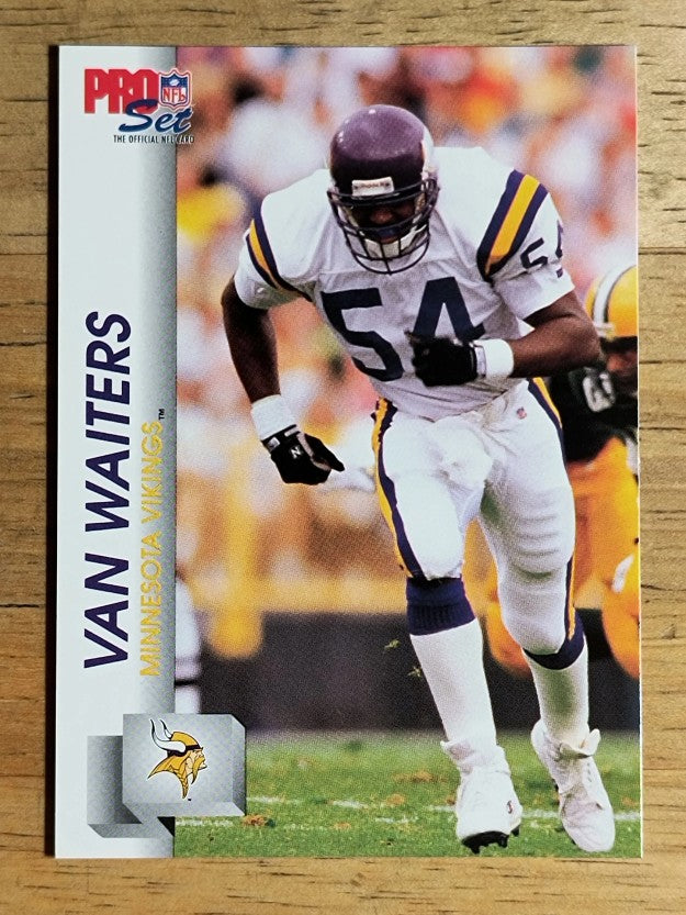 1992 Pro Set #571 Van Waiters RC