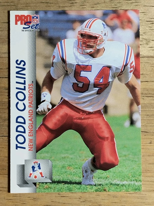 1992 Pro Set #575 Todd Collins RC