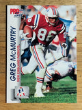 1992 Pro Set #579 Greg McMurtry