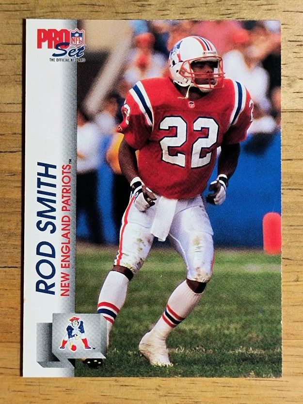 1992 Pro Set #580 Rod Smith DB RC