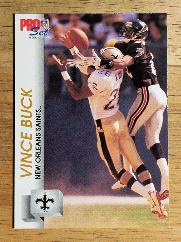1992 Pro Set #582 Vince Buck