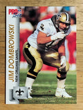 1992 Pro Set #584 Jim Dombrowski