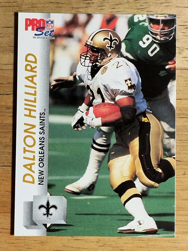 1992 Pro Set #587 Dalton Hilliard