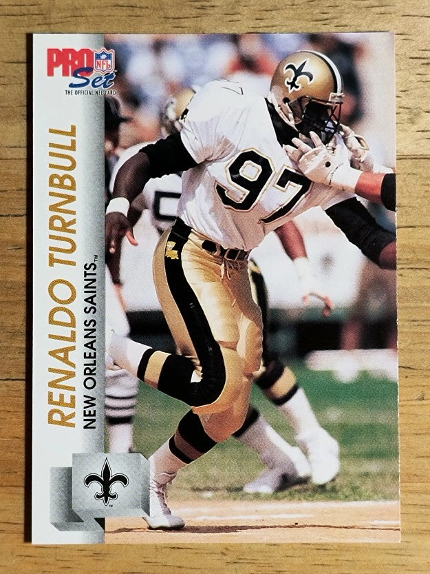 1992 Pro Set #589 Renaldo Turnbull