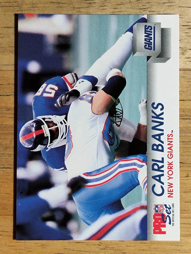 1992 Pro Set #590 Carl Banks