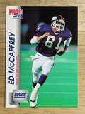 1992 Pro Set #594 Ed McCaffrey
