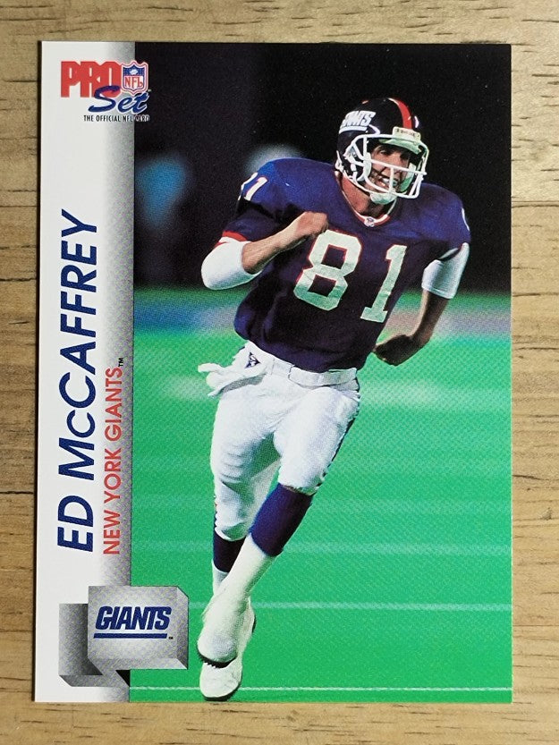 1992 Pro Set #594 Ed McCaffrey