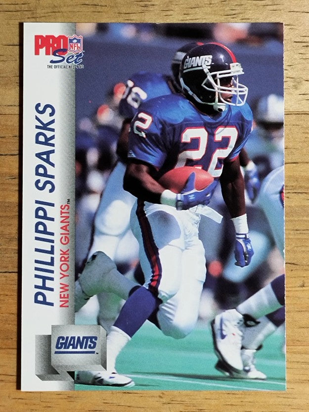 1992 Pro Set #596 Phillippi Sparks RC