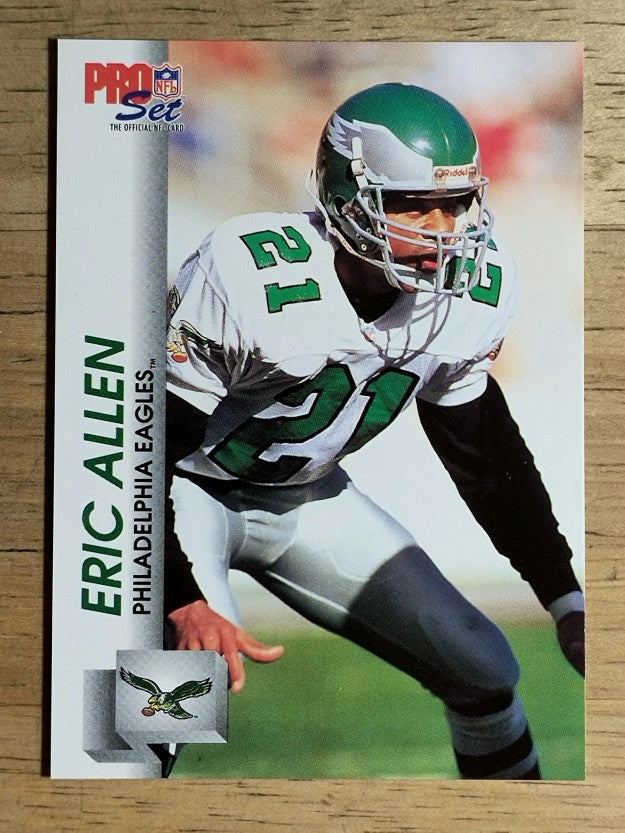 1992 Pro Set #608 Eric Allen